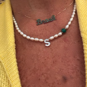 Colar Personalizado Brasil Cravejado